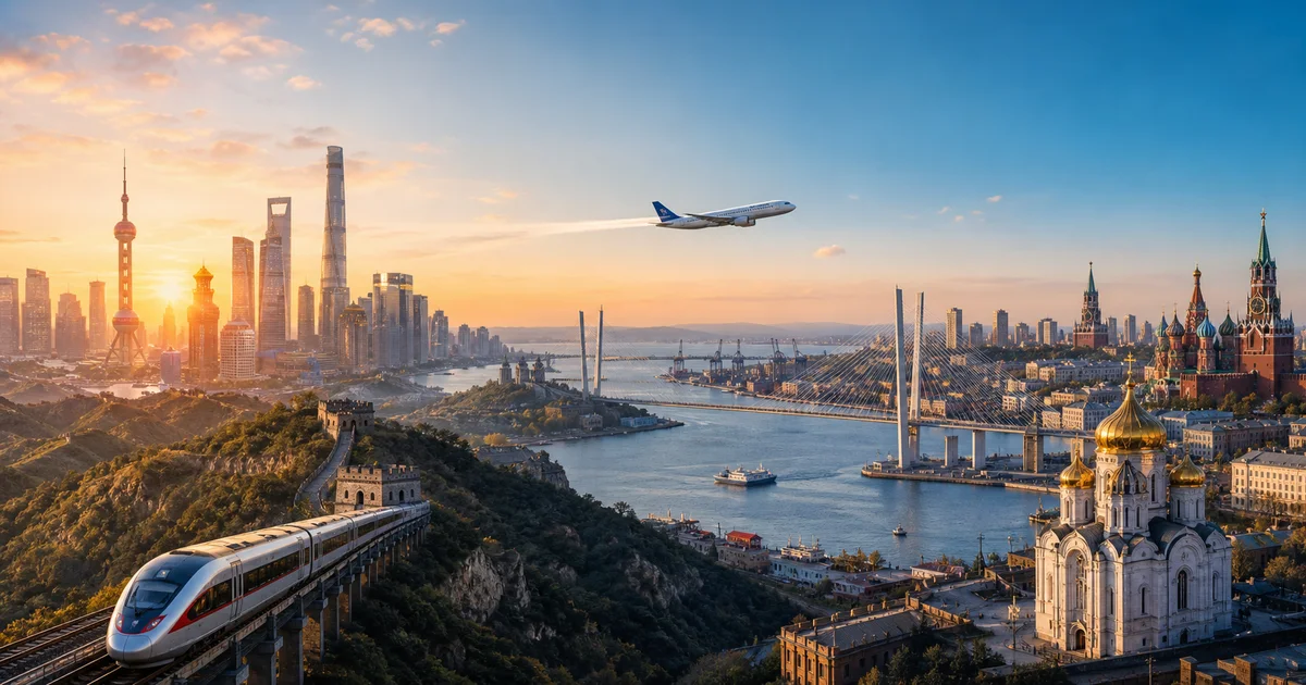 China to Russia eVisa travel planning